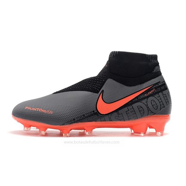 Nike Phantom VSN Elite DF FG Negro Rojo